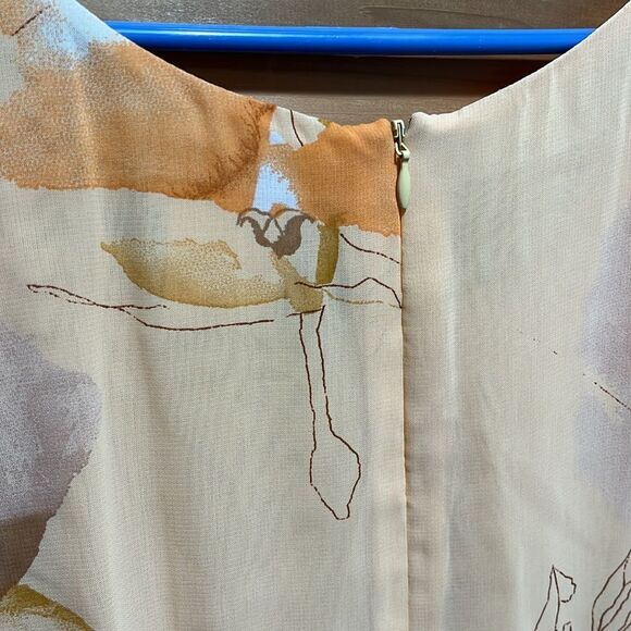 EXCELLENT CONDITION WOMEN’S SIZE 10 COLDWATER CREEK LINED SLEEVELESS MAXI DRESS - Picture 6 of 6